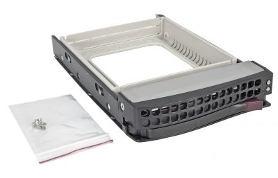 Hot-swappable 3.5-inch HDD Tray (MCP-220-00075-0B)-front