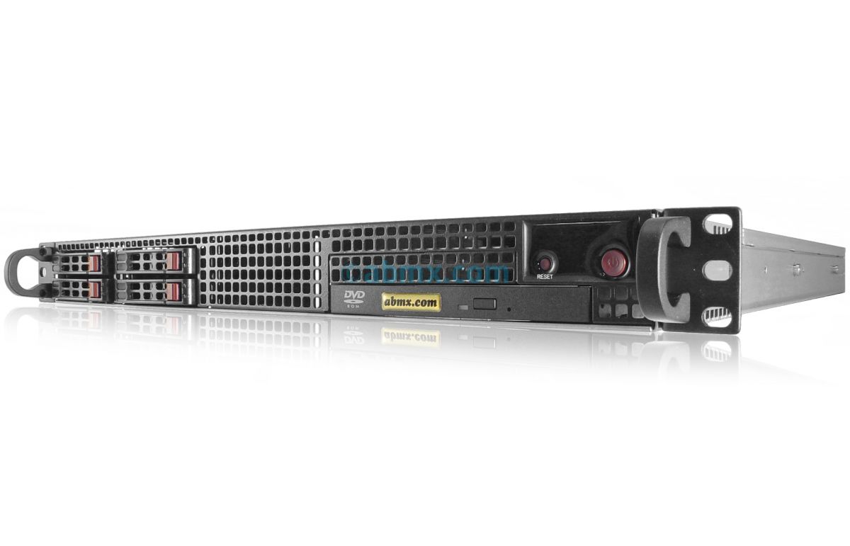 1U Rackmount Server - 4 Hot-Swap - 4 LAN ports-1