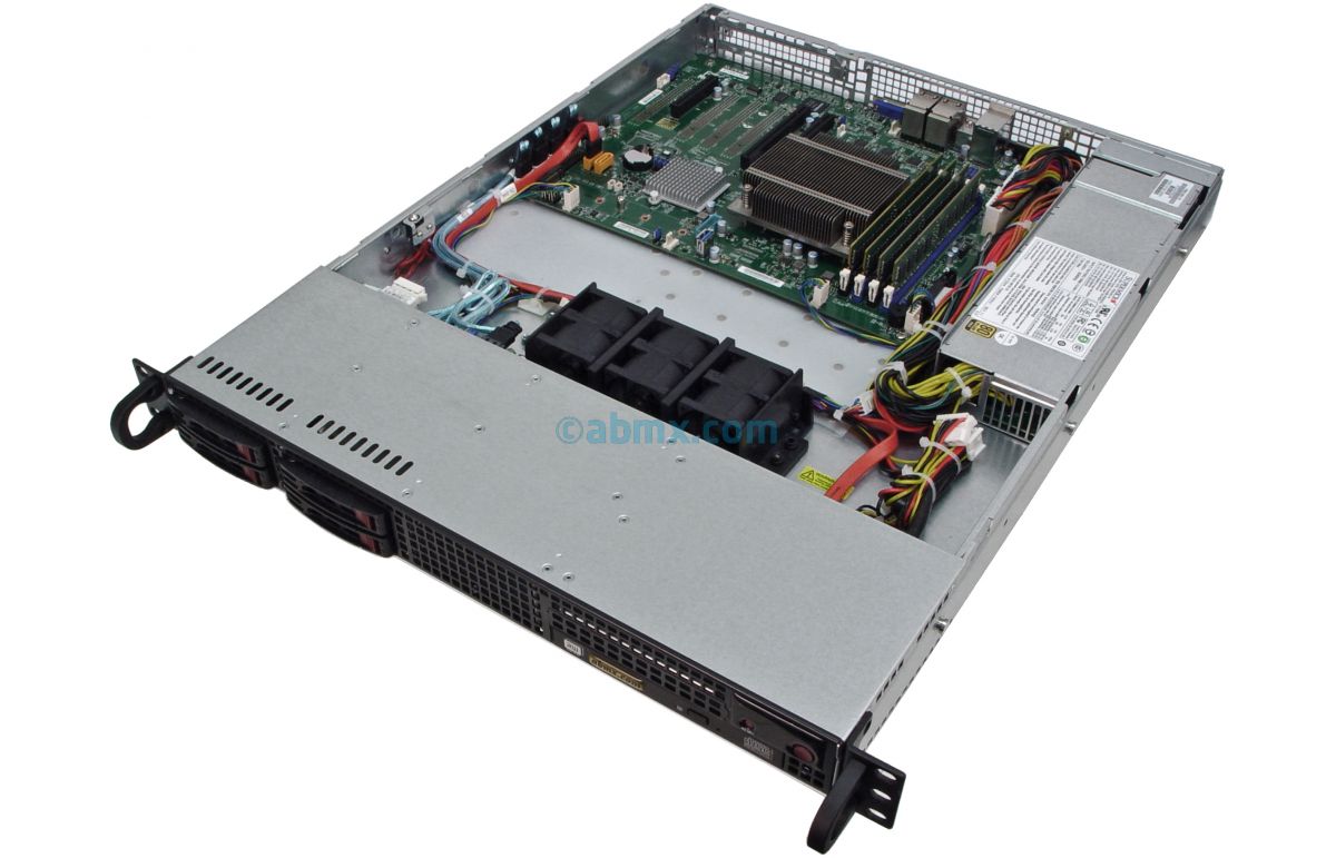 1U Rackmount Server - 4 Hot-Swap - 4 LAN ports-5