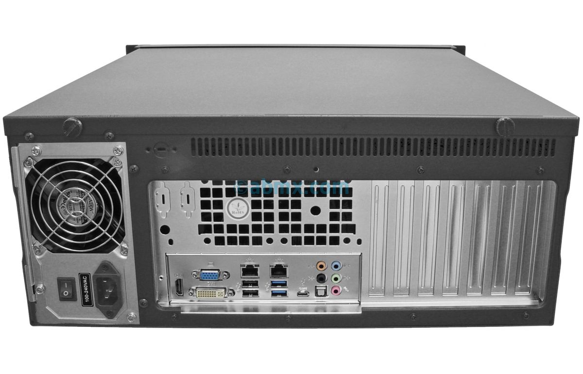 4U Short-Depth Server (4 x PCIe, 1 x PCI 5V 32-bit)-3