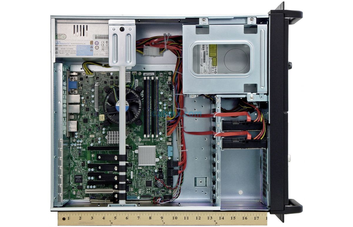 4U Short-Depth Server (4 x PCIe, 1 x PCI 5V 32-bit)-7