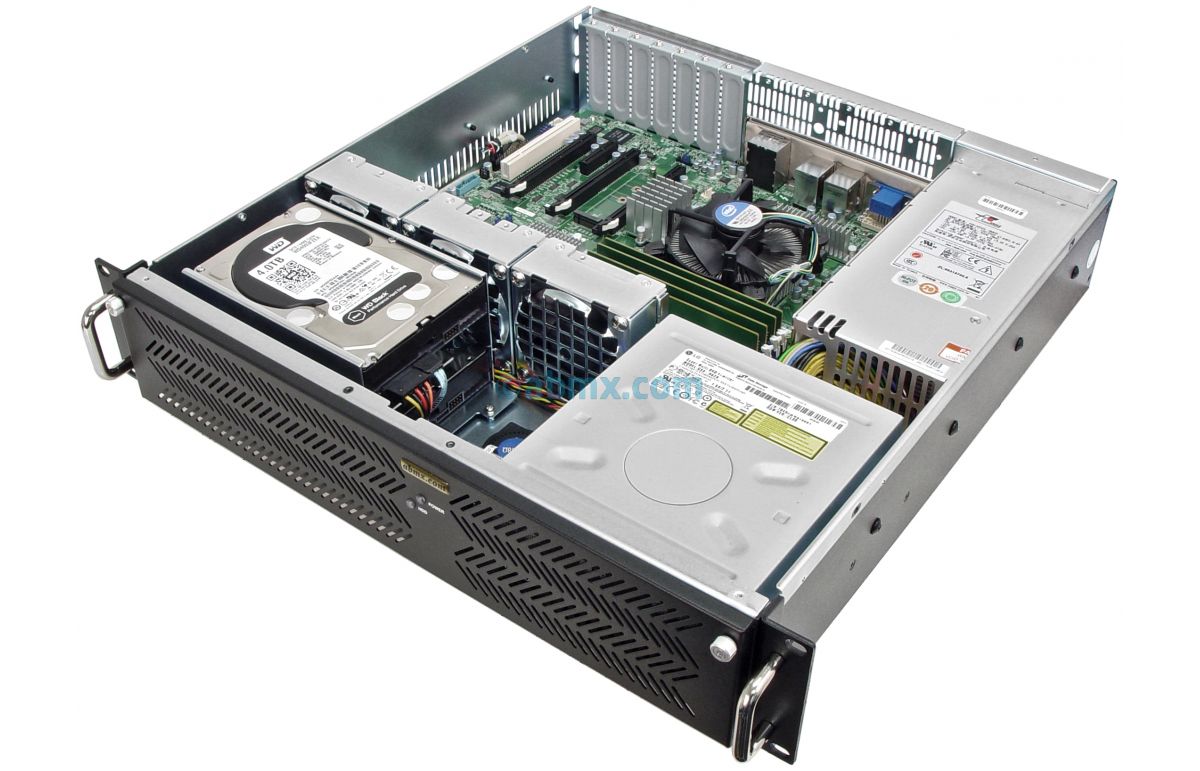 2U Mini Server - (4 x PCIe, 1 x PCI 5V 32-bit)-5