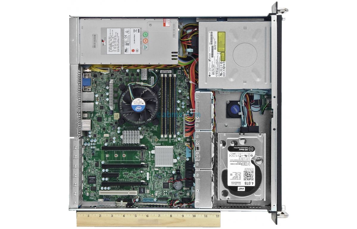 2U Mini Server - (4 x PCIe, 1 x PCI 5V 32-bit)-7