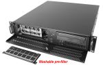 thumbnail-2U Mini Server - (4 x PCIe, 1 x PCI 5V 32-bit)