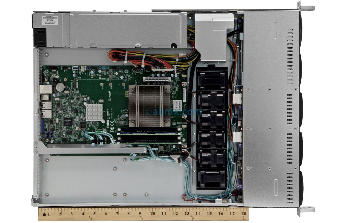 1U Rackmount Server - 8 Hot-Swap Bays - 2 Full-Height PCIe slots-7