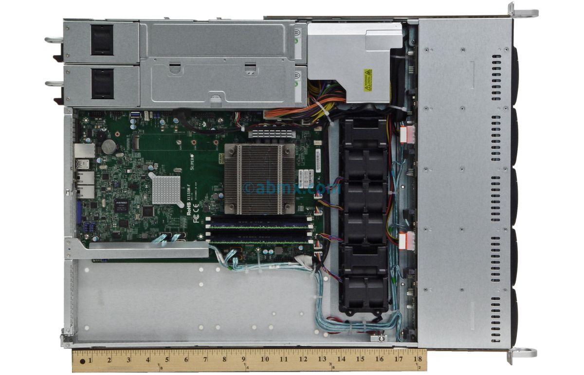 1U Rackmount Server - 10 Hot-Swap Bays - 2 PCI-e slots-7