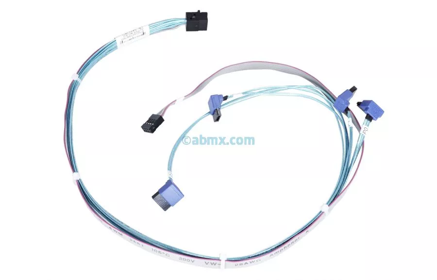 Mini SAS HD to 4 x SATA 2.3 ft Cable-front