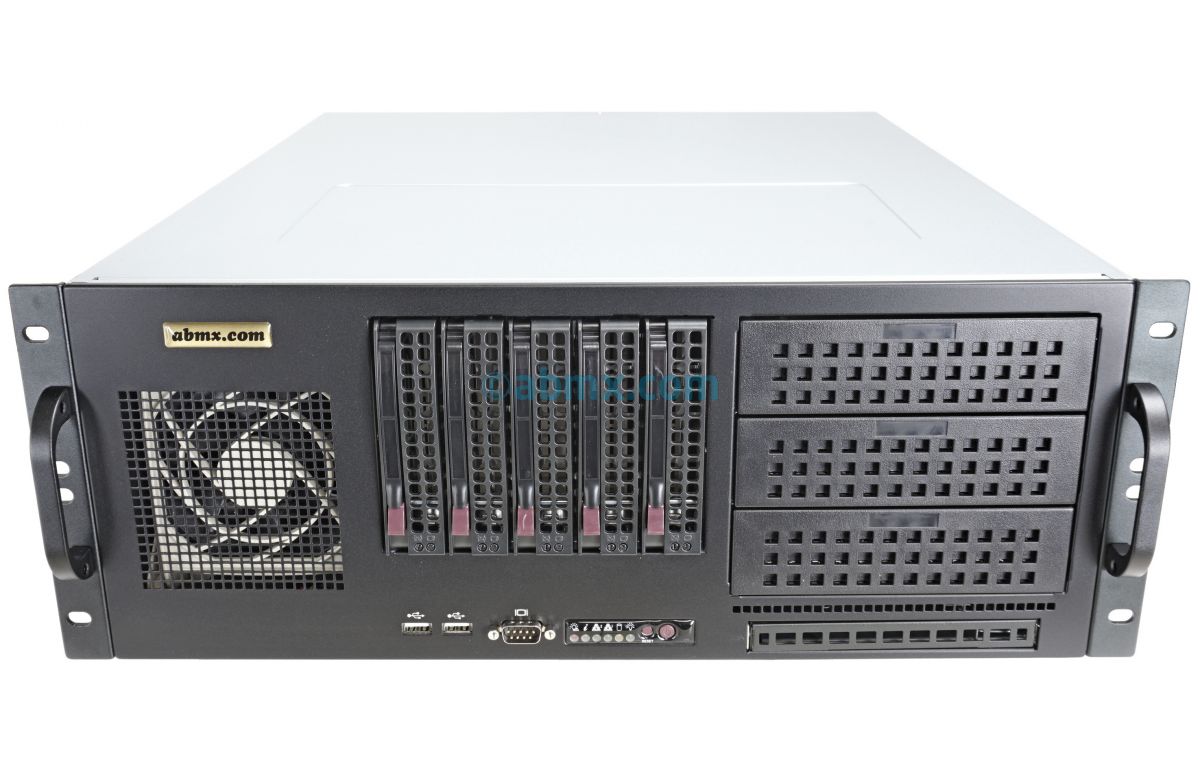4U Rack Server - Dual Xeon - Redundant Power - Up to 11 PCI-e slots-2