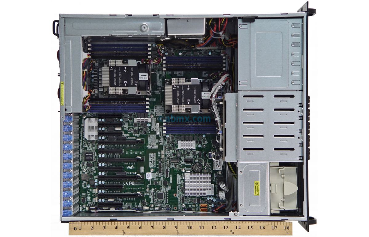 4U Rack Server - Dual Xeon - Redundant Power - Up to 11 PCI-e slots-7