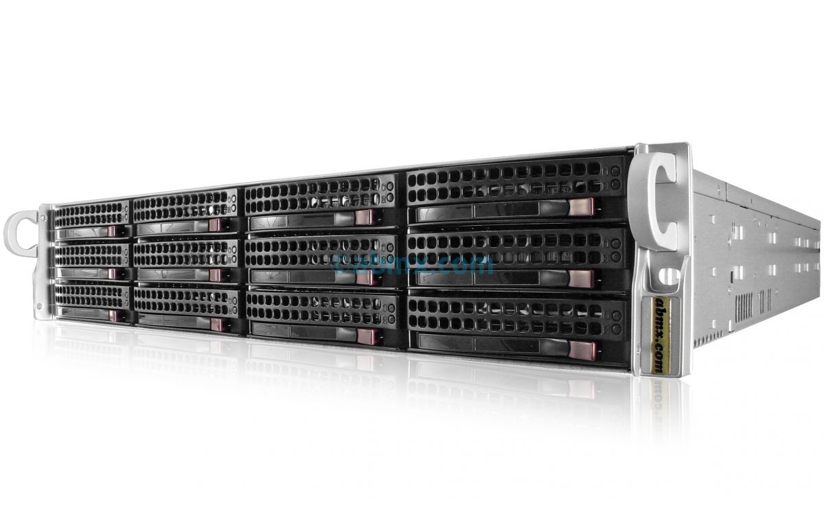 2U NAS Server - Dual Xeon - 12 Drive Bays-1