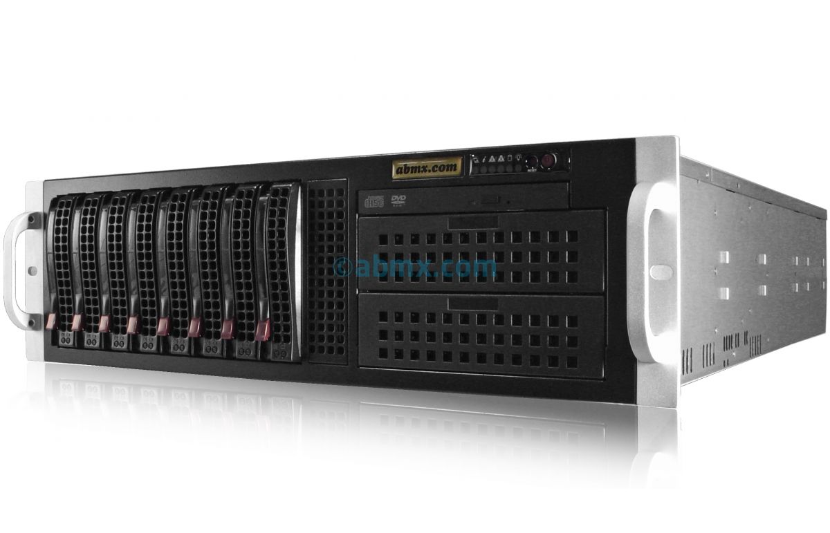 3U Server - Dual Xeon - 8 Hot-swap Bays - Redundant Power-1