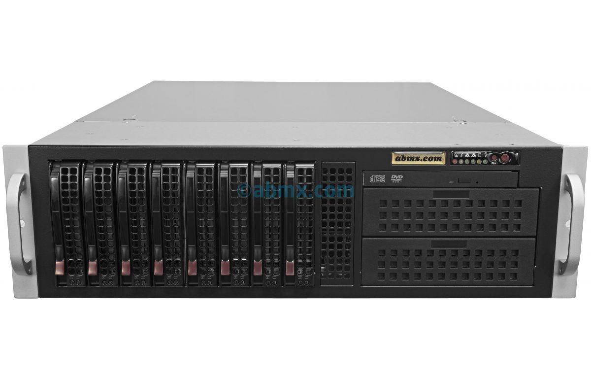 3U Server - Dual Xeon - 8 Hot-swap Bays - Redundant Power-2