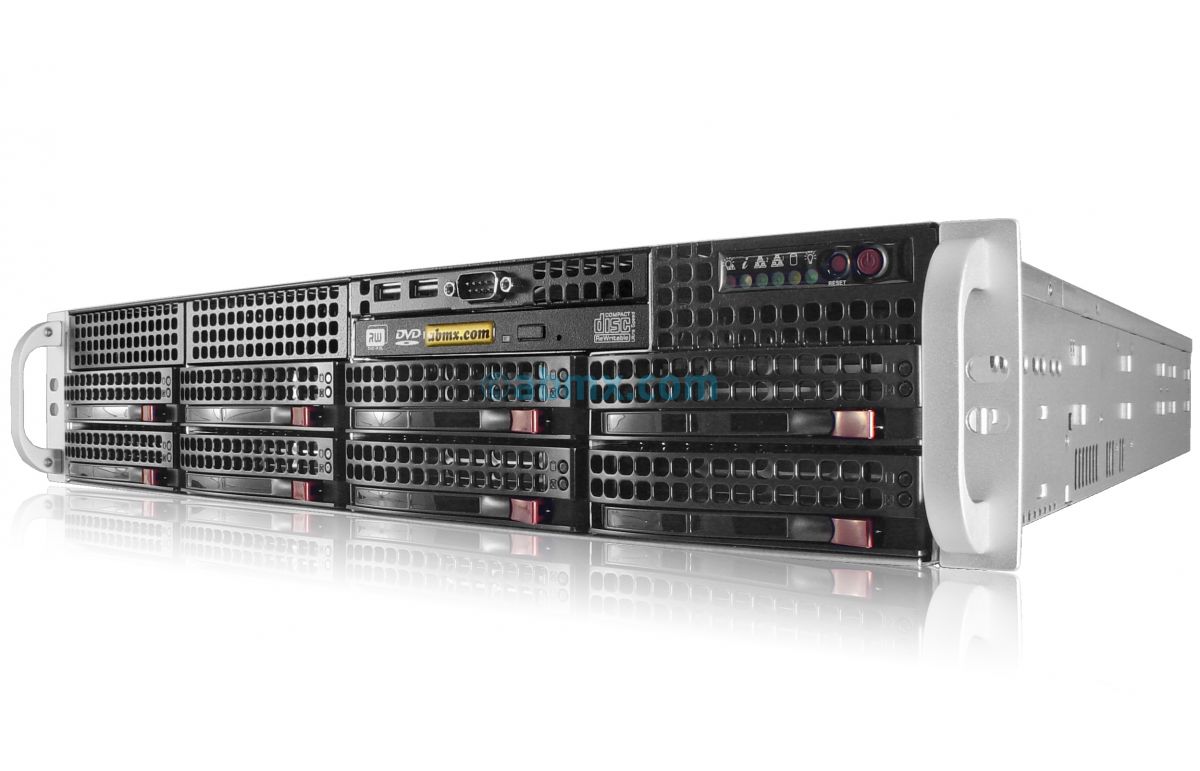 2U Server - Xeon Scalable - 8 Hot-swap Bays - 4 Full-Height PCIe slots-1
