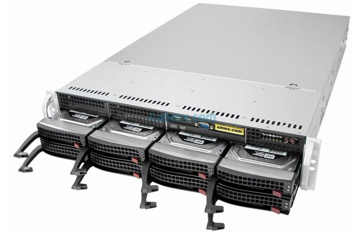 2U Server - Xeon Scalable - 8 Hot-swap Bays - 4 Full-Height PCIe slots-4