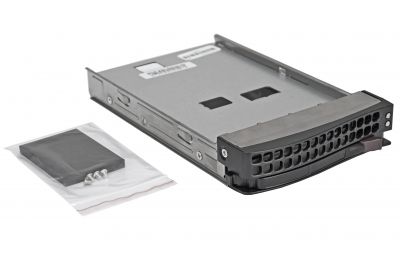 Supermicro Hot-swappable 3.5-inch to 2.5-inch HDD Tray (MCP-220-00043-0N)-front