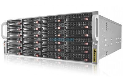 4U NAS Server - Xeon Scalable - 24 Drive Bays-front