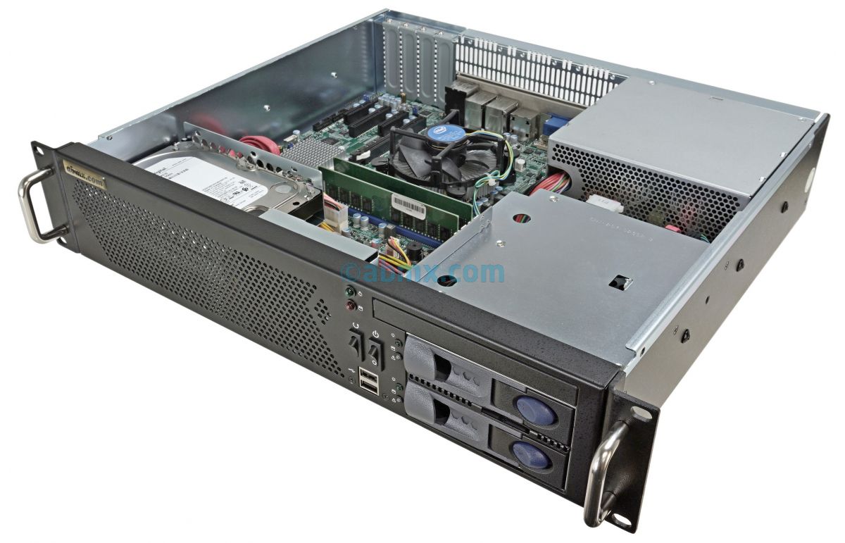 2U Mini Server - 2 x Hot-Swap Bays-5