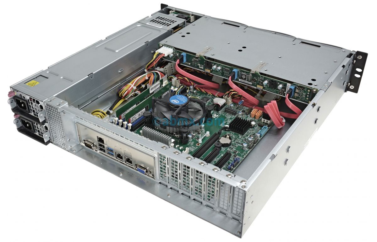 2U Server - 3 x Hot-Swap Bays - Redundant Power-6
