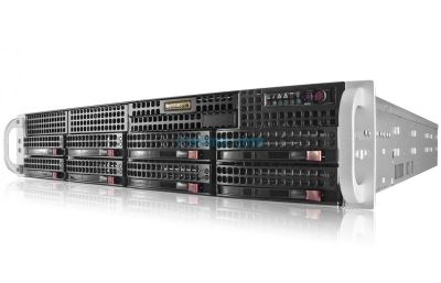 2U Short-Depth Server - Xeon E - 8 Hot-swap Bays-front