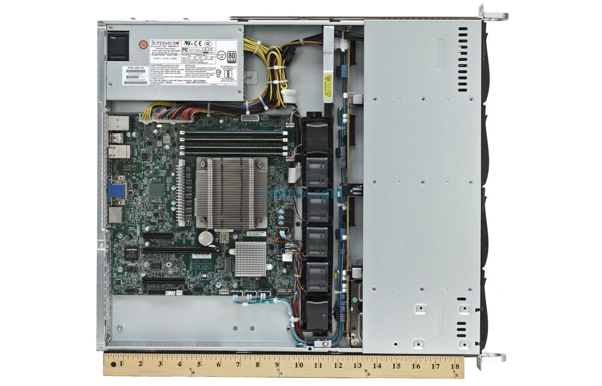 1U Rackmount Workstation - Xeon W - 4 x Hot-Swap Bays-7