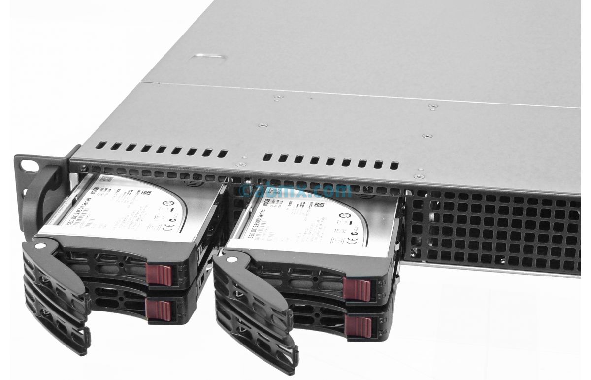 1U Rackmount Server - 4 x 2.5-inch Hot-Swap Bays - Intel 10th Gen-8