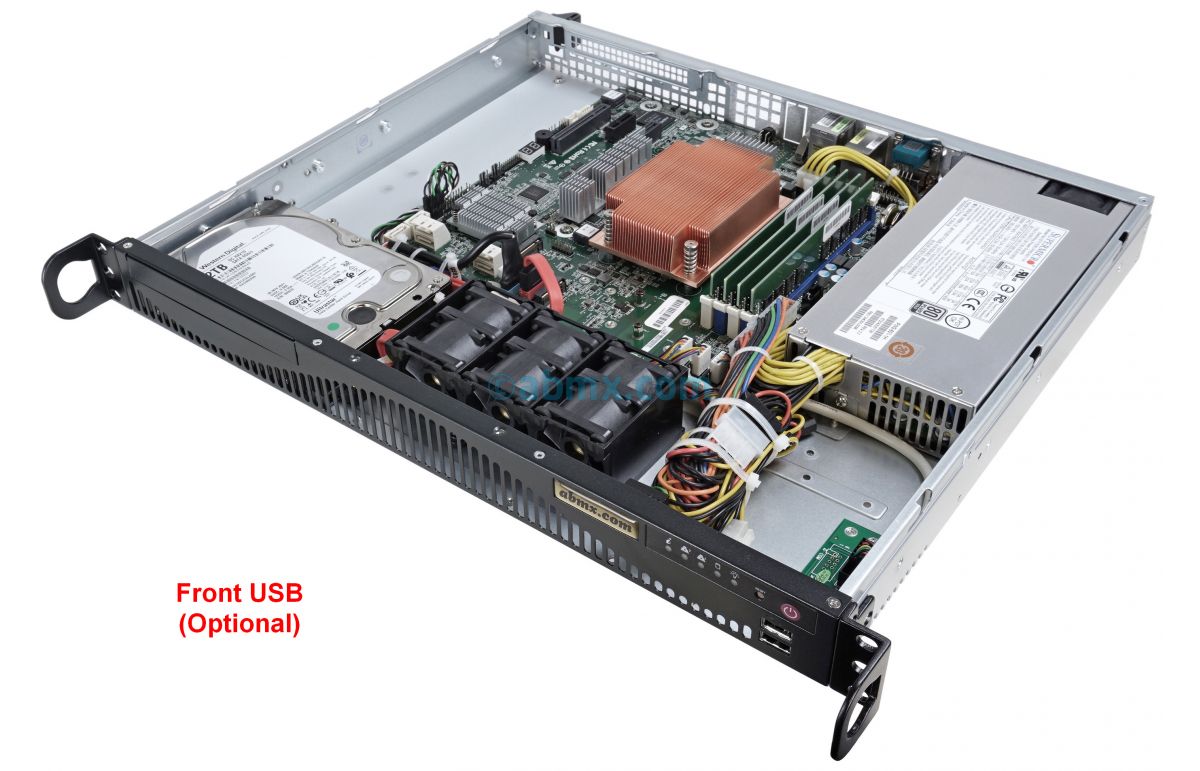 1U Server - AMD Ryzen-5