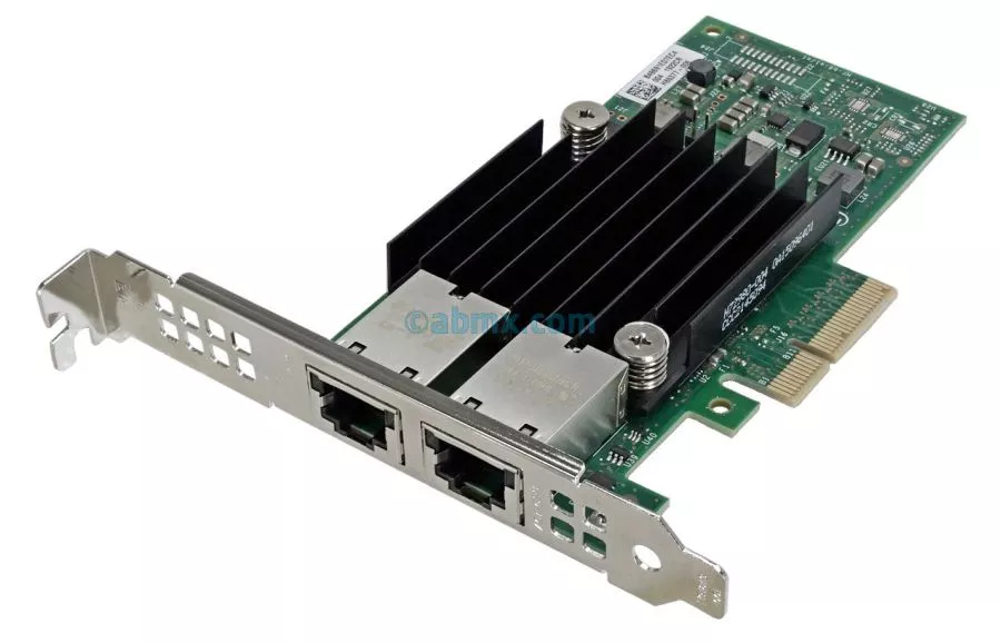 Network Card - 10G 2-port RJ45 - Intel X550-T2 Controller-front