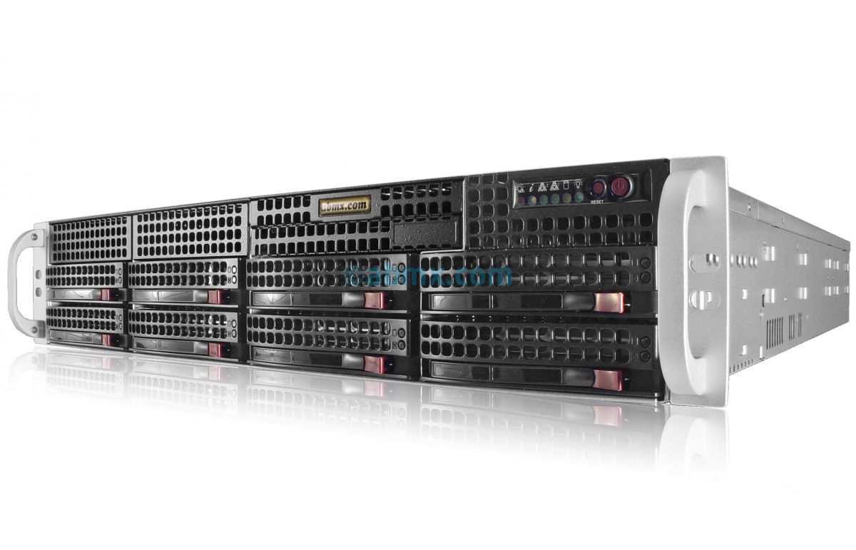 2U Short-Depth Server - Xeon E - 8 Hot-swap Bays-1