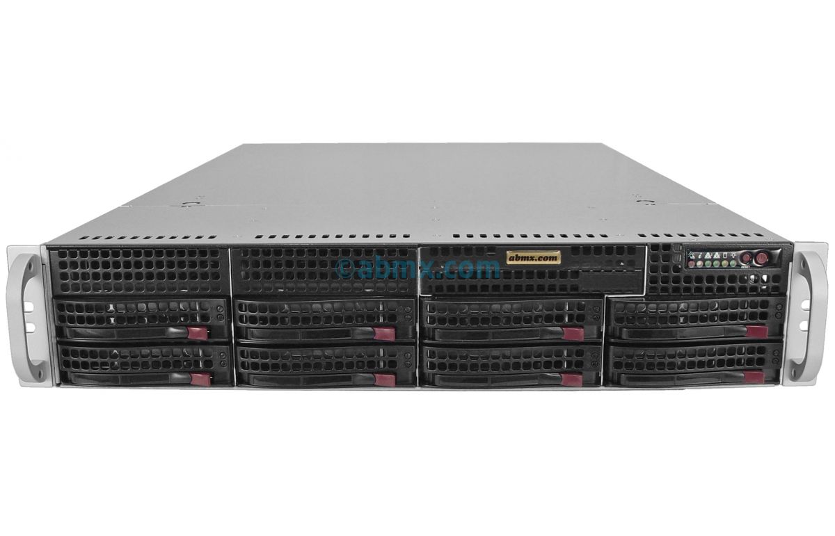 2U Short-Depth Server - Xeon E - 8 Hot-swap Bays-2