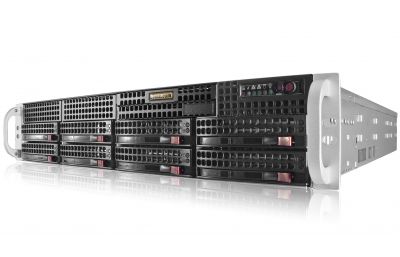 2U Rackmount Server - 8 x Hot-Swap Bays-front