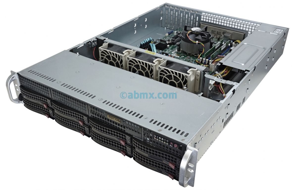 2U Short-Depth Server - Xeon E - 8 Hot-swap Bays-5