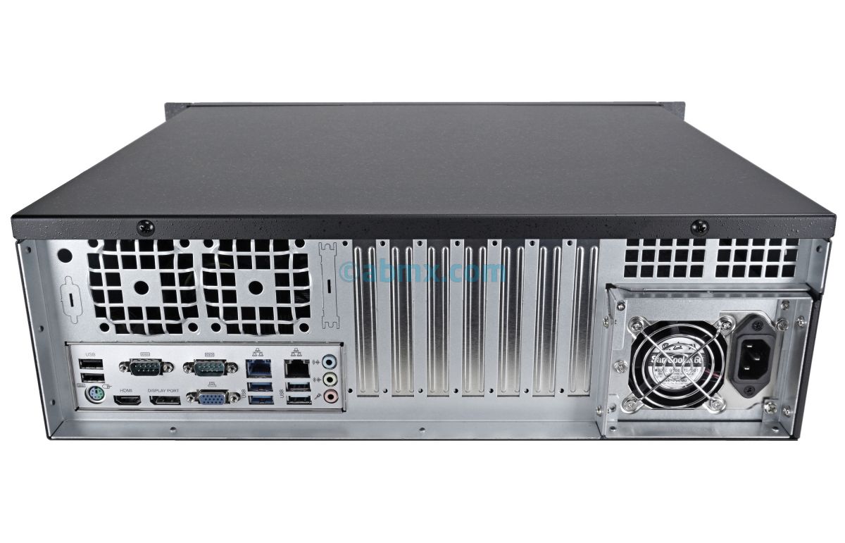 3U Short-Depth Server - 2 Hot-swap + 2 Fixed Bays - Intel 10th Gen-3