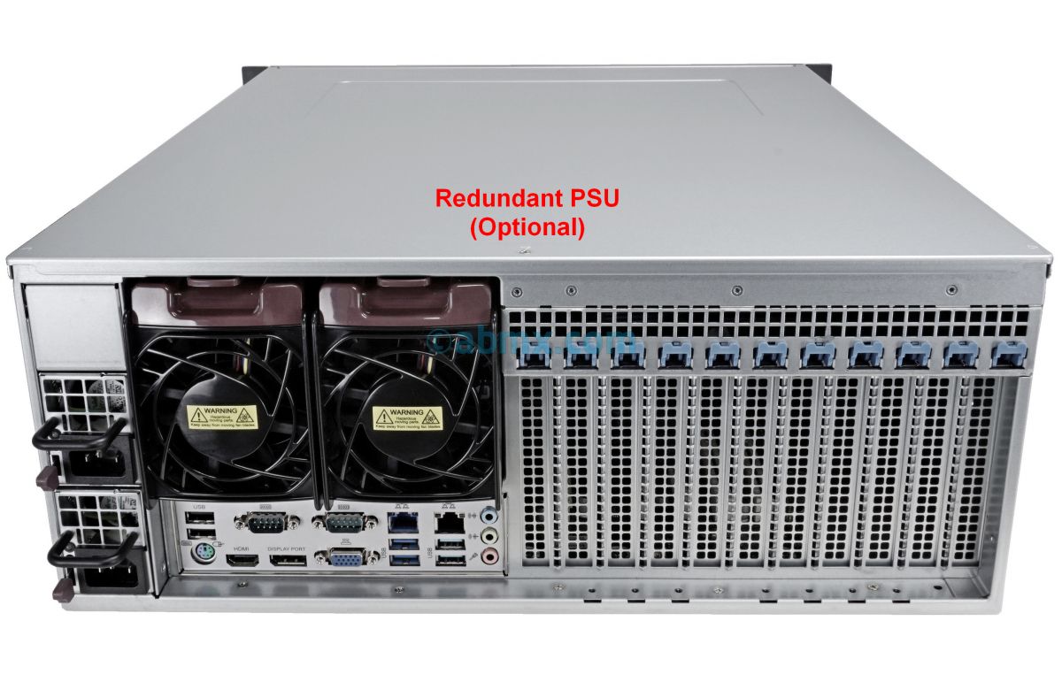 4U Rackmount Workstation - 5 x Hot-Swap Bays-3
