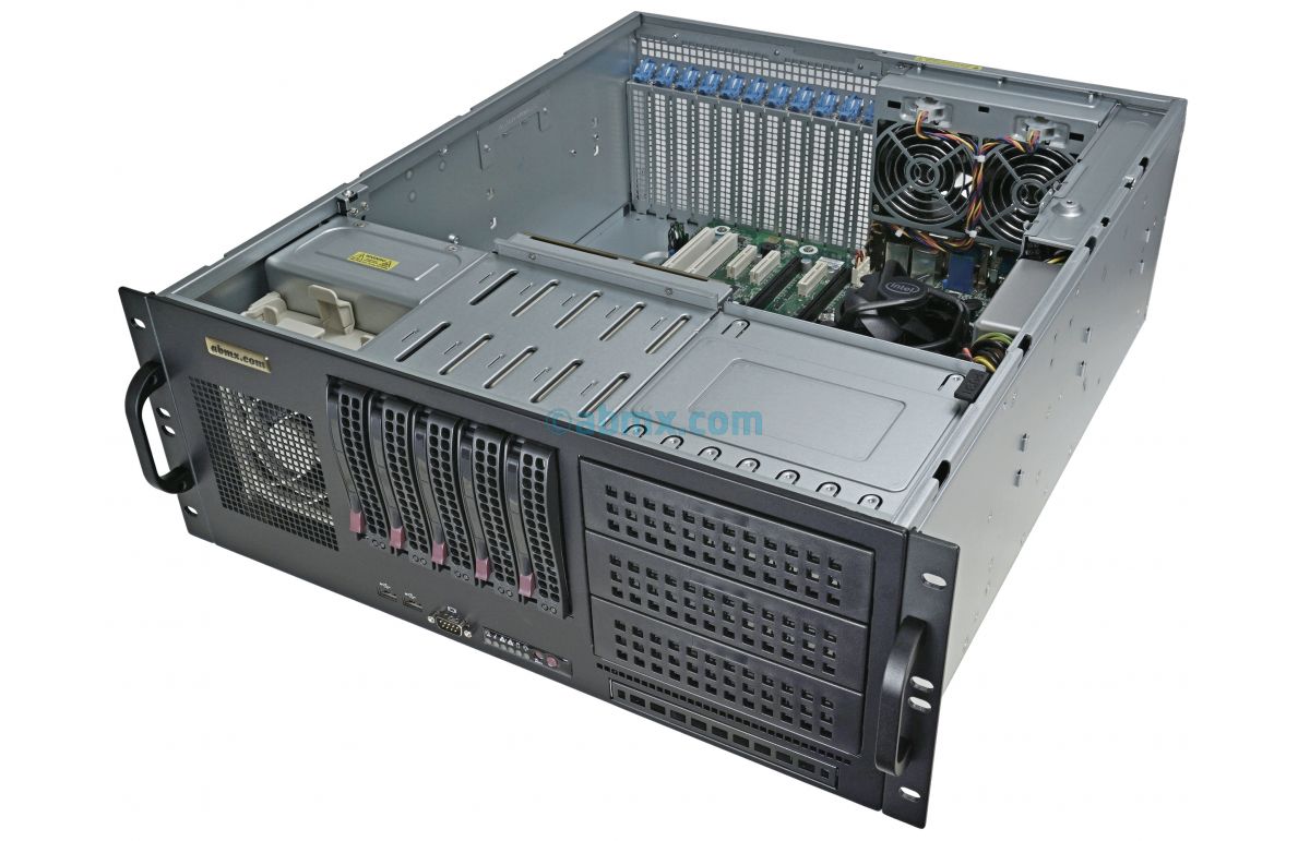 4U Rackmount Workstation - 5 x Hot-Swap Bays-5