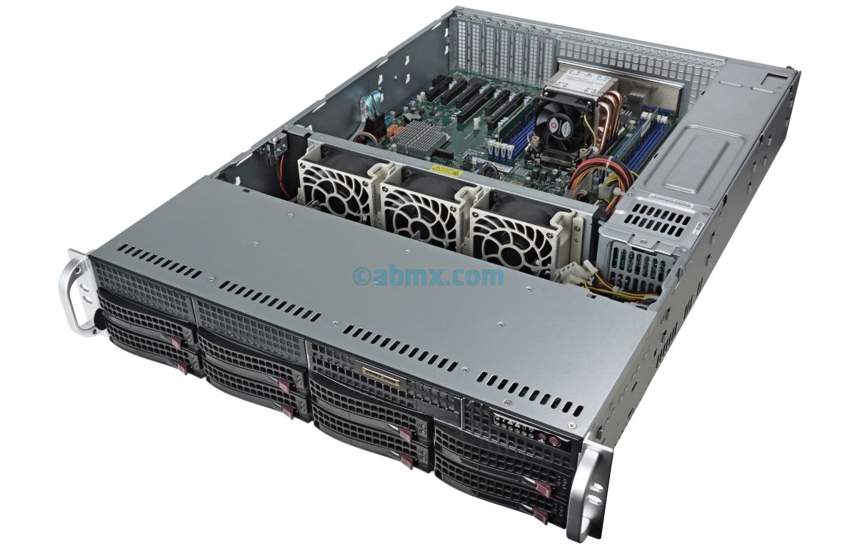 2U Server - Xeon Scalable - 8 x Hot-Swap Bays - Redundant Power-5