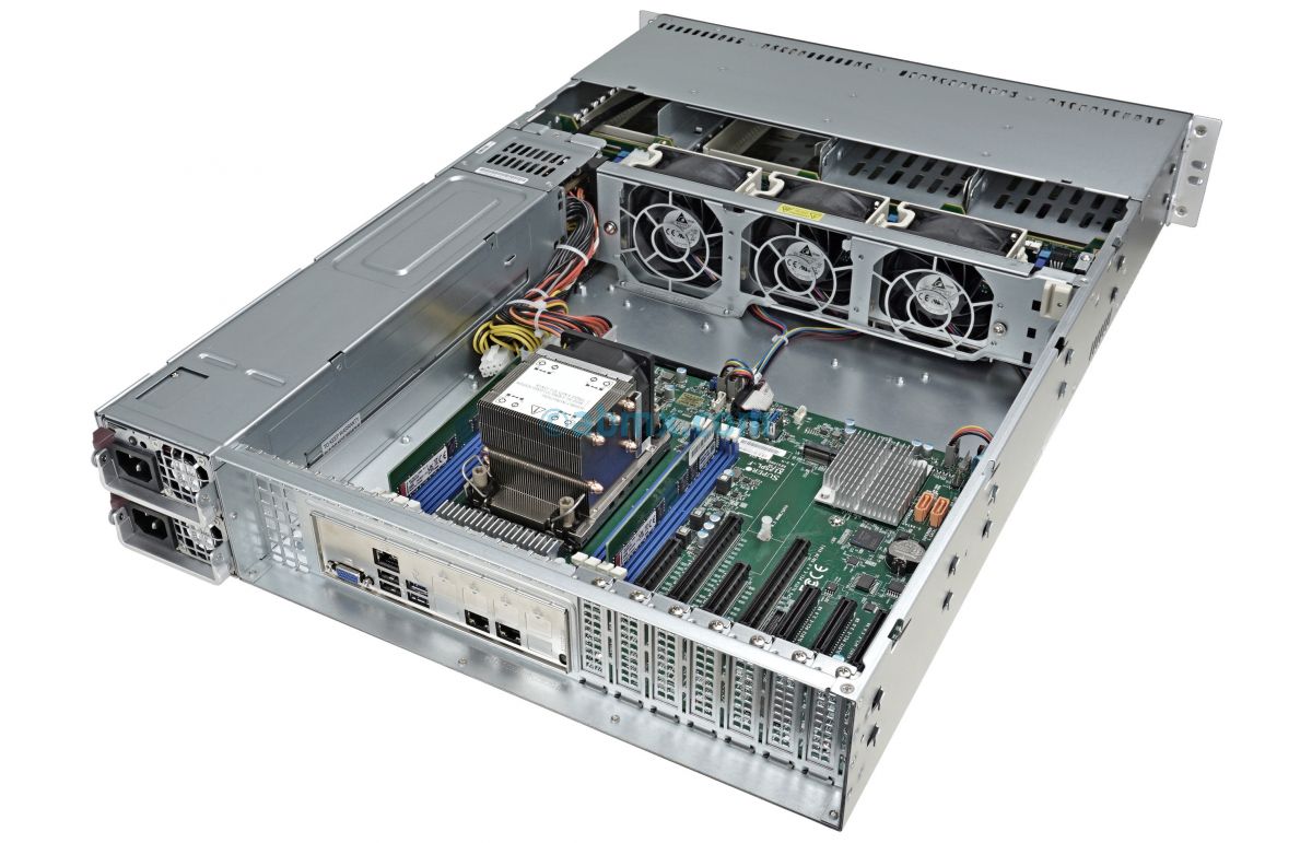 2U Server - Xeon Scalable - 8 x Hot-Swap Bays - Redundant Power-6