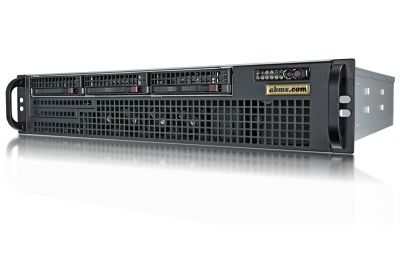 2U Server - 3 x Hot-Swap Bays - Redundant Power-front