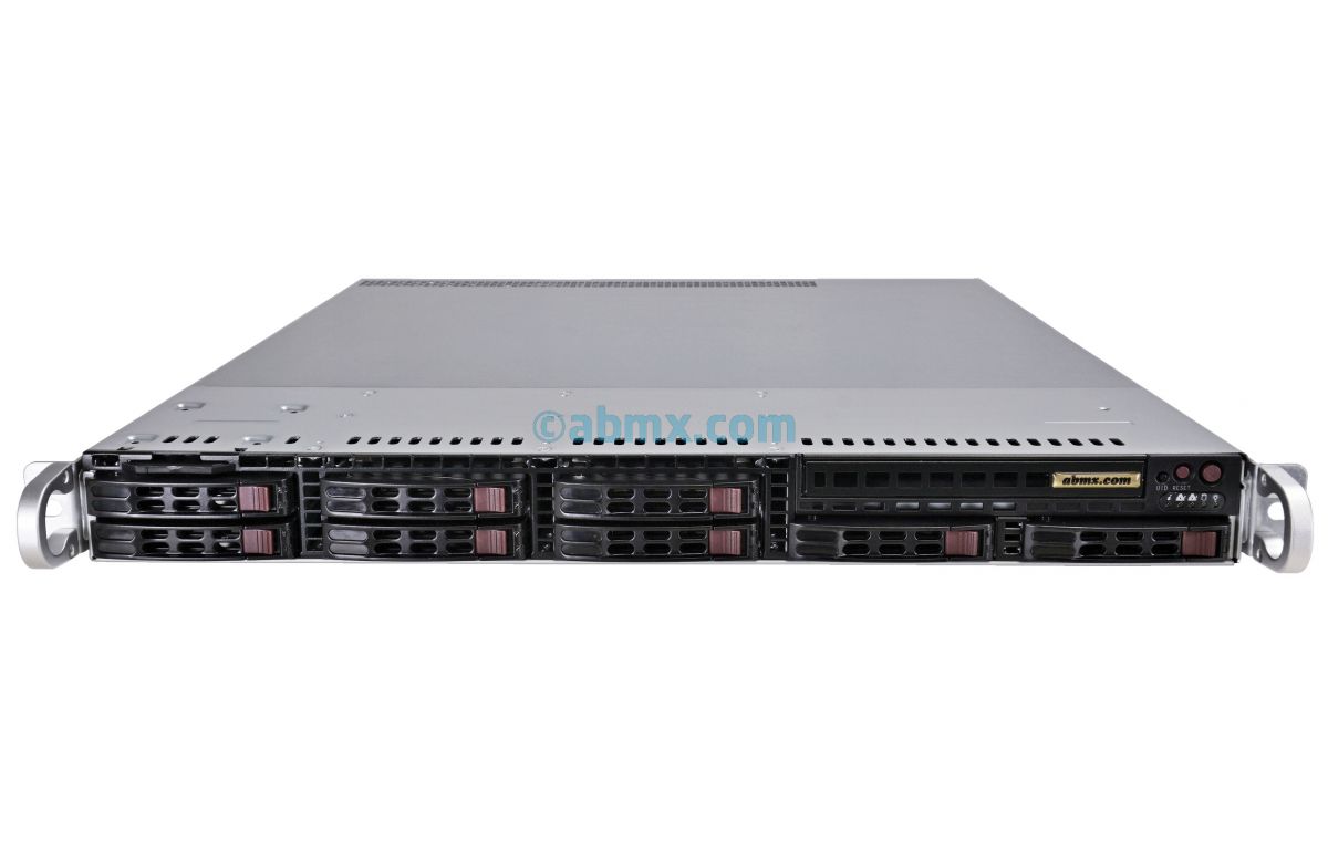 1U Short-Depth Server - 8 x Hot-Swap Bays - AMD EPYC-2