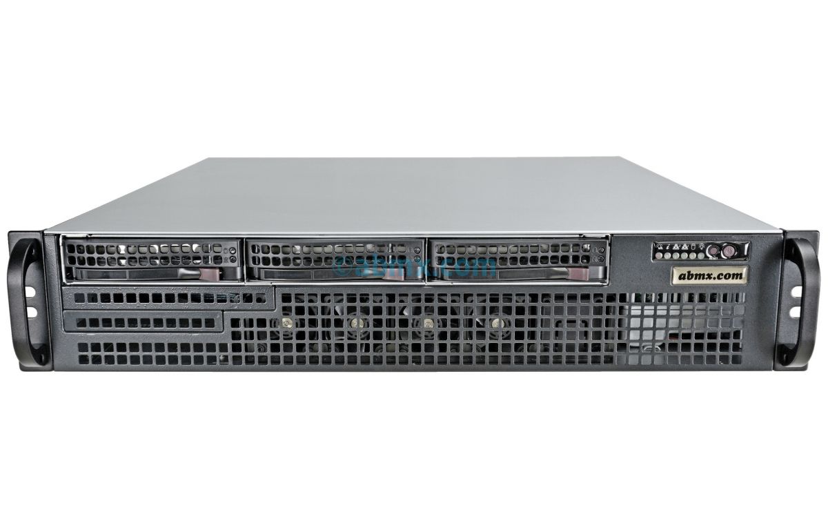 2U Server - Dual Xeon Scalable 4th Gen - 3 x Hot-Swap Bays - Redundant Power-2