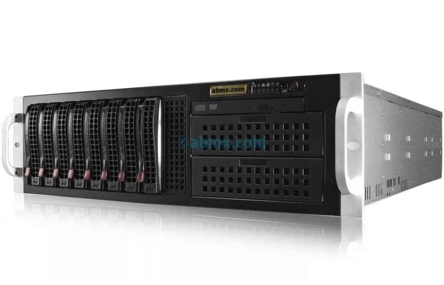 3U Server - Xeon Scalable - 8 x Hot-Swap Bays-front
