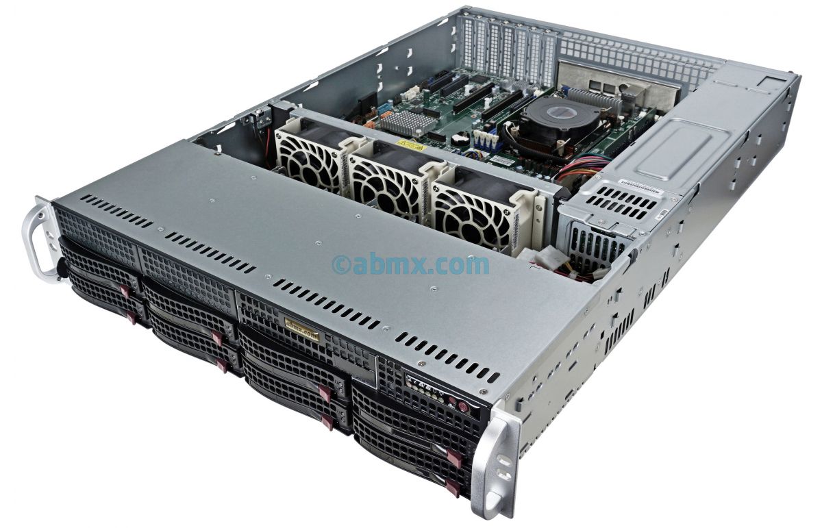 2U Rack Server - Xeon Scalable 4th Gen - 8 x Hot-Swap Bays - Redundant Power-5
