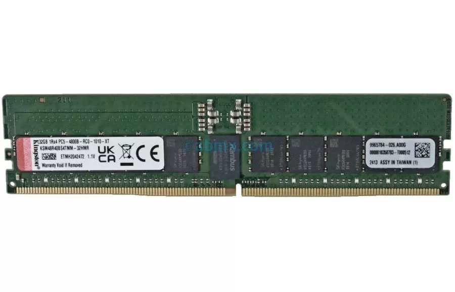 32GB (1 x 32GB) - DDR5 ECC Registered Memory-front