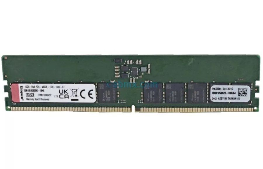 16GB (1 x 16GB) - DDR5 ECC Un-buffered Memory-front