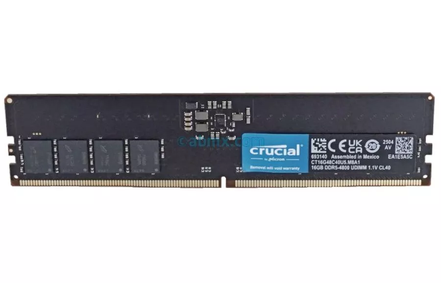 16GB (1 x 16GB) - DDR5 non-ECC Memory-front