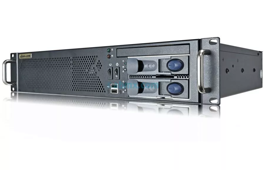 2U Rack Computer - 48V DC Power-front