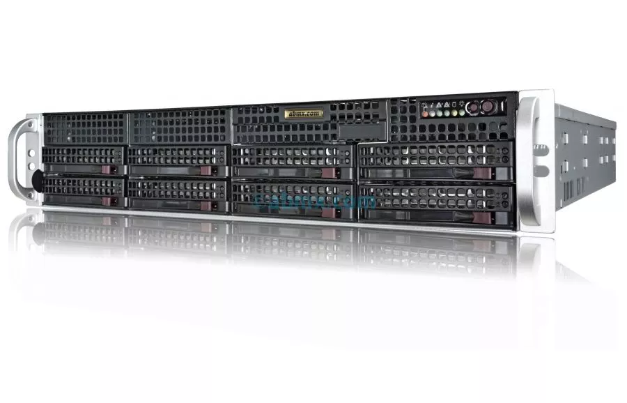 2U Server - Dual Xeon Scalable - 8 x Hot-Swap Bays - Redundant Power-front