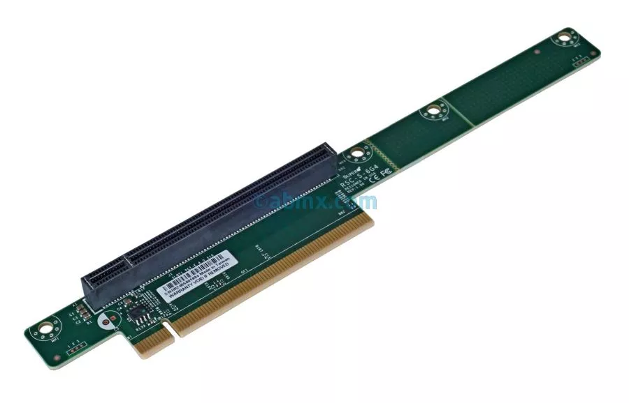 1U PCI-e x16 Riser Card (Gen 3/4)-front