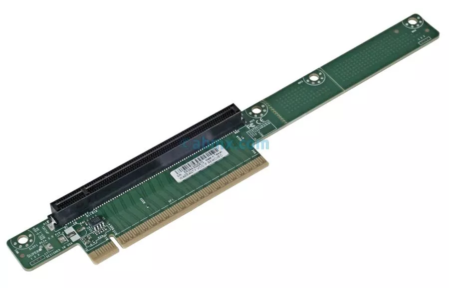 1U PCI-e x16 Riser Card (Gen 3/4/5)-front