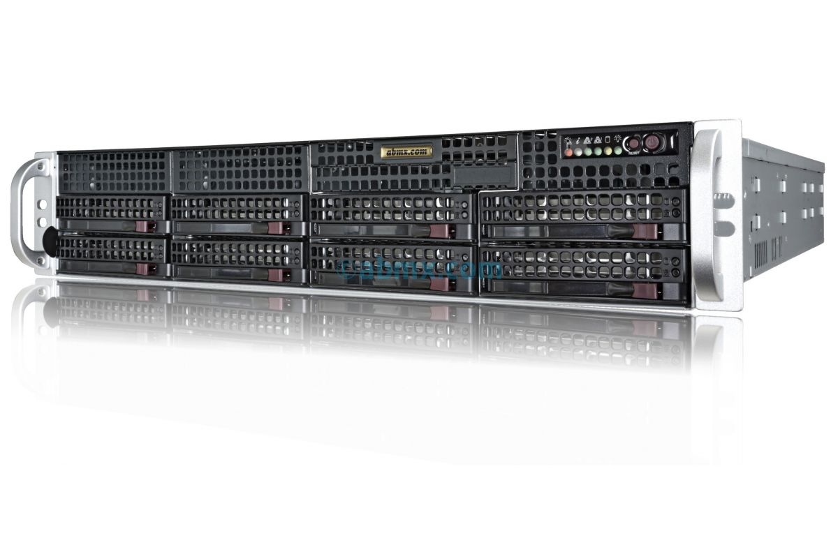 2U Rackmount Server - 8 x Hot-swap Bays | ABMX Servers