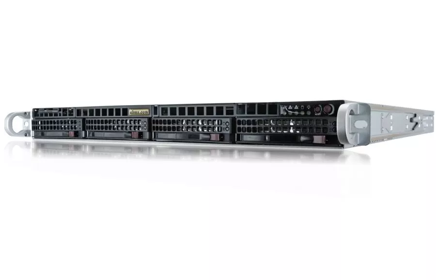 1U Rack Server - 4 x Hot-Swap Bays-front